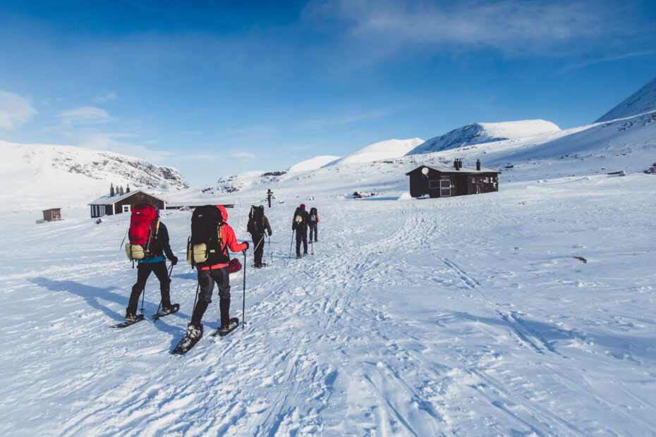 Sneeuwschoenwandelen Zweeds Lapland