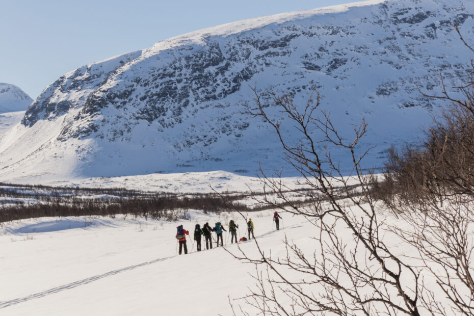 Huttentocht in Zweden