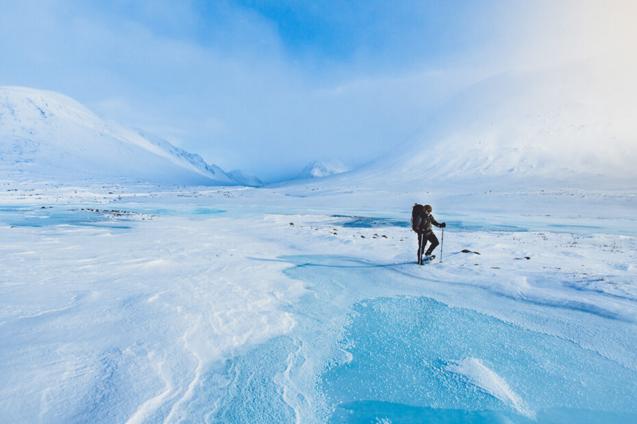 Sneeuwschoenwandelen in Zweden